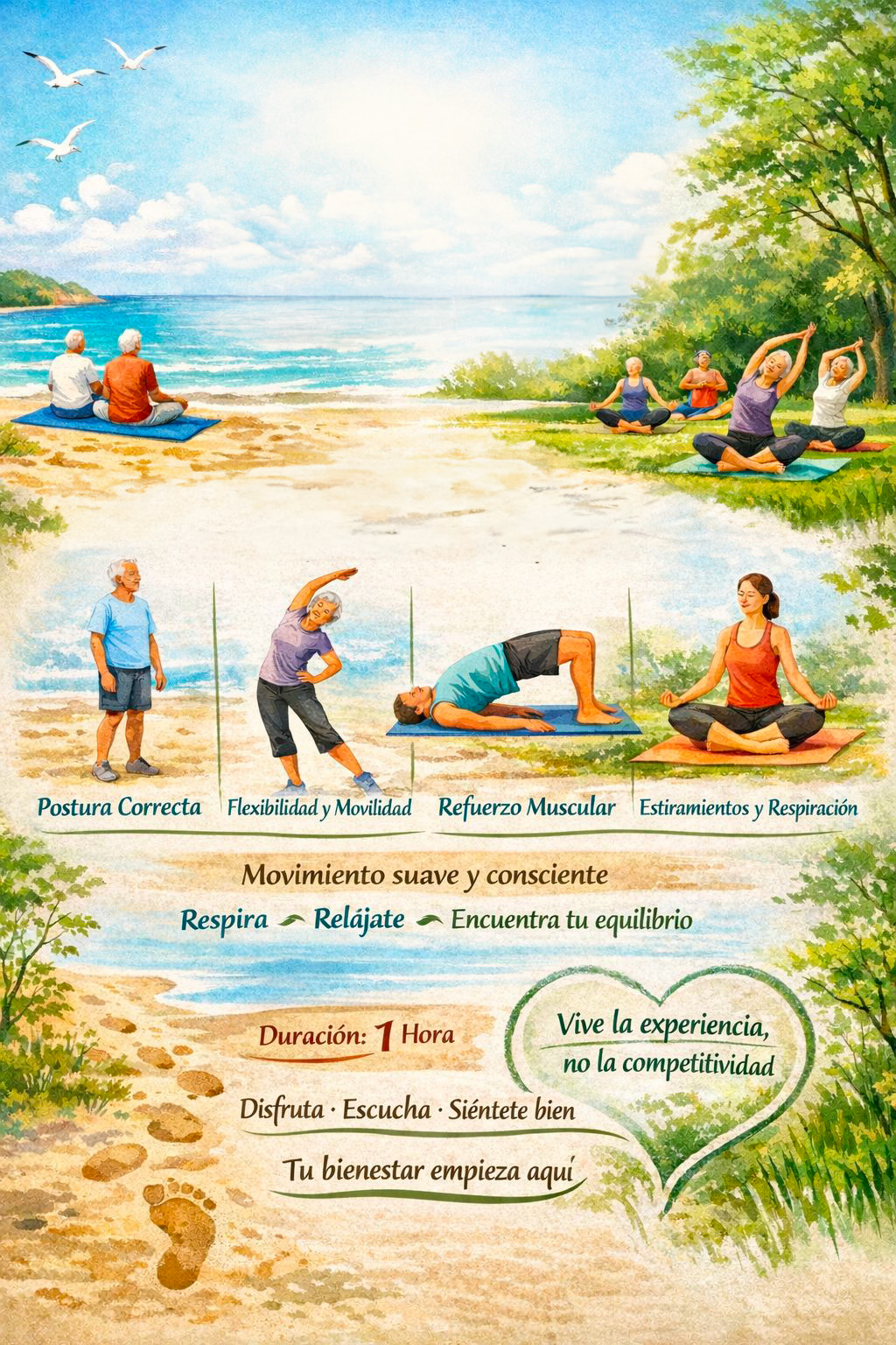 Rebalance Experience - Attività in spiaggia